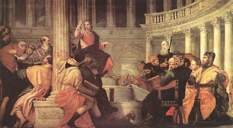 Paolo  Veronese Jesus among the Doctors in the Temple